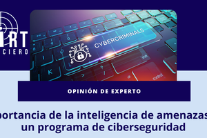 Importancia de la inteligencia de amenazas en  un programa de ciberseguridad