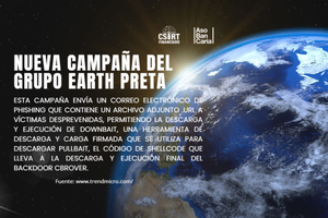 NUEVA CAMPAÑA DEL GRUPO EARTH PRETA