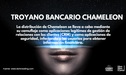 NUEVA VERSIÓN DEL TROYANO BANCARIO CHAMELEON